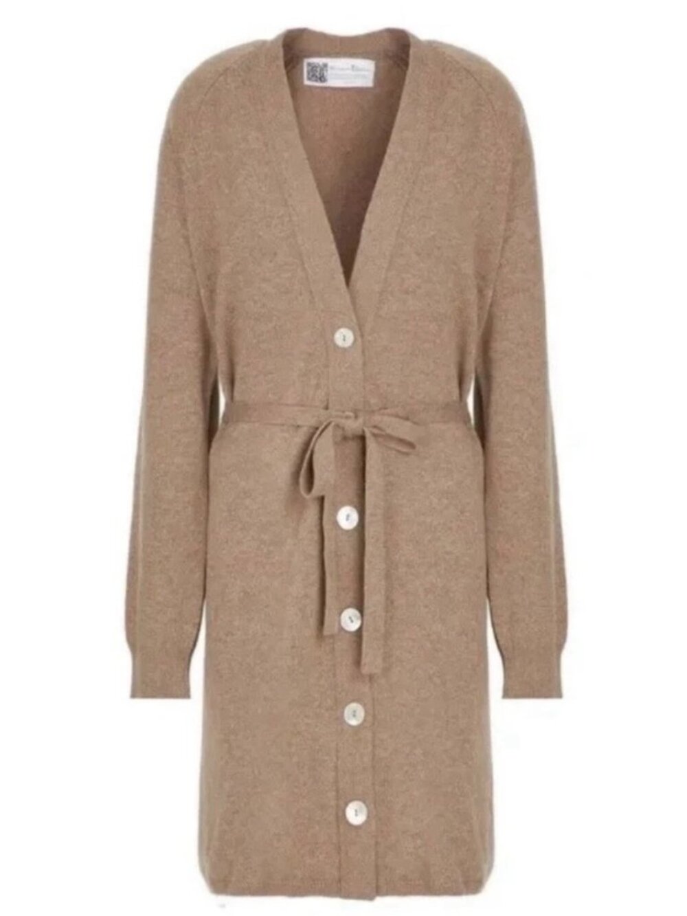 YOOX NET-A-PORTER FOR THE PRINCES FOUNDATION 100% CASHMERE OVERSIZED CARDIGAN